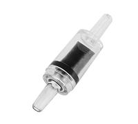 5 Pcs Sistema de plástico for pescado Home Bomba aire una manera Válvula retención acuario sin retorno, Compatible universalmente(Nero)