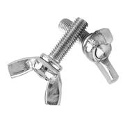 5 pcs Tornillo de Alas M5 Acero Inoxidable 304, Tornillo Mariposa M5 x 20 mm, Ideal para Fijación Rápida, Reparación y Sujeción de Herramientas