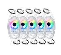 5 Pcs Ultra-Bright Fish Trap Lamp,LED Underwater Fishing Lures，Color