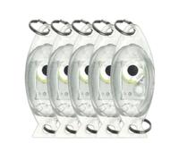 5 Pcs Ultra-Bright Fish Trap Lamp,LED Underwater Fishing Lures，White