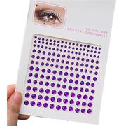 5 pegatinas de gemas for la cara con diamantes de imitación de colores 5D for maquillaje de festival, tatuaje brillante, sombra de ojos y decoración de uñas(NK-LT-31)