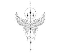 5 pegatinas de tatuaje a base de hierbas para chicas PCS pegatinas impermeables y semipermanentes en el pecho del brazo pegatinas de simulación