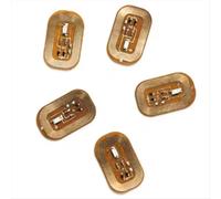 5 pegatinas NFC para uñas con flash LED, chip desnudo, luminosas e inteligentes