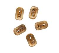 5 Pegatinas NFC para Uñas con Flash LED, Lámpara Luminosa Inteligente con Chip Desnudo, Mejora la Pegatina para Uñas.