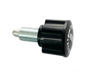 5 pernos de ajuste para bicicleta estática, piezas de repuesto de acero fuerte ABS equipo de fitness sujetador 22 24 mm hardware ajustable negro naranja equipo de gimnasio (22 mm negro)