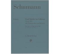 5 pieces dans le style populaire op. 102 pour violoncelle et piano: Instrumentation: Violoncello and Piano