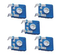 5 piezas 10 K/100 K resistencias verticales potenciómetro recortador ajustable 14 MM X 14 MM CA14NV17.5 10 K Ohm 100 K Ohm potenciómetro Vertical (100K)
