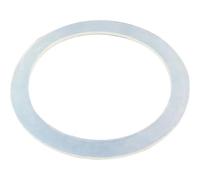 5 piezas 28 30 35 37 40 45 48 50 55 60 120 140 200 250 300 350 400 450 500 mm Arandela de junta plana de goma de silicona blanca VMQ(420x400x2.5mm)