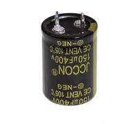 5 Piezas 400V 150uF 22x30 22x30mm Condensador electrolítico de 2 pines con terminal a presión para soldar