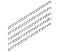 5 Piezas 4100-0006-150 Herramientas Torno Varilla Redonda Eje Redondo Acero Inoxidable 6 X 150 mm Φ6 mm Compatibles para la Fabricación Industrial Robots LEGO/TETRIX
