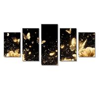 5 Piezas 5D Diamond Painting Kit Completo Ángel Pintura de Diamante Adultos, Niño Bordado Punto de Cruz Dibujos con Diamantes, DIY Diamond Art Manualidades Adultos para Decoración Hogar 50x30cm C-7832