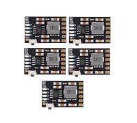 5 Piezas 5V 2A Placa de Alimentación Móvil DIY para Baterías de Litio de 4,2V 3,7V con Protección de Carga, Descarga y Refuerzo para Baterías de