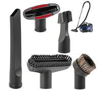 5 Piezas Accesorios para Aspiradora, Accesorios Aspiradora Universal, Boquilla Aspiradora para Tapicería, Cepillo Aspiradora Universal para Aspiradoras, Apto para Aspiradoras de Calibre 32 mm
