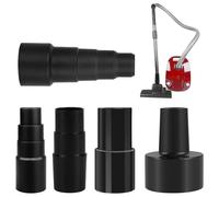 5 Piezas Adaptador para Aspiradora: WIYETY Adaptador de Aspiradora, ABS Adaptador Tubo Aspiradora, Adaptador de Vacío, Adaptador de Manguera Aspiradora para Conexión a La Manguera de Aspiradora