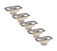 5 piezas Altavoz Ovalado de Audio 5W 8Ω para PC y TV, Montaje atornillado | Aleación, Divisor Integrado de Frecuencia, Diseño Longstroke, para Cajas Pequeñas, Gaming y Escritorio