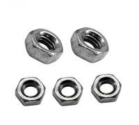 5 piezas amoladora angular Rotor tuerca 6 mm rosca derecha bimetal engranaje para GWS6-100 y modelos compatibles plata metal ligero compacto