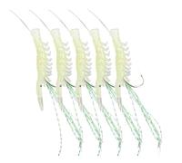 5 Piezas Amor Por Grietas Con Camarones Fosforescentes - Baits Persa Savory Water, Love From Persico | Sweet Lake River Kayak Bait Fishing Artificial Fish Realista