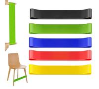 5 Piezas Bandas Elásticas para Sillas para Niños, Bandas Flexibles para Niños, Banda Sensoriales para Sillas, para Niño con TDAH y Autismo, 5 Colores
