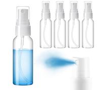 5 Piezas Bote Spray, 20ML Bote Spray Pulverizador Pequeño Vacio,otellas Aerosol Vacío Plástico,Atomizador Transparente Niebla, para Aceites Esenciales, Limpieza, Perfume