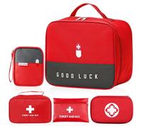 5 Piezas Botiquin De Primeros Auxilios, Bolsa De Medicamentos, Bolsa Médica Vacio, Bolsa Botiquin, Primeros Auxilios Portátil Bolsa, Kit De Primeros Auxilios Para El Hogar, La Oficina, Los Viajes