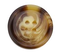 5 PIEZAS Botones de Resina Patrón Redondo 4 Agujeros Espalda Plana Favoritos Básicos para Ropa Artesanía Decoraciones DIY Accesorios de Coser