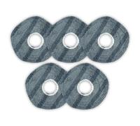 (5 piezas) C30/ C30 Edge/ X10 Pro Omni Almohadillas de repuesto para aspiradora robot Eufy C30, C30 Edge, X10 Pro Omni, paños de repuesto lavables y reutilizables, kit de accesorios para mopas