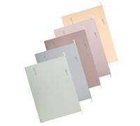 5 Piezas Carpeta de Archivo Colgante A4 de Hierro | Diseño Simple y Elegante, Resistente Deformación, para Papeles Tamaño Carta y Tarjetas, Uso Empresarial