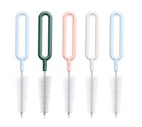 5 Piezas Cepillo Para Chupete Cepillo Para Biberones Limpiador De Chupetes De Bebé Cepillo Para Limpiar Biberones Limpiador De Biberones Acero Inoxidable Cepillo De Lavadero