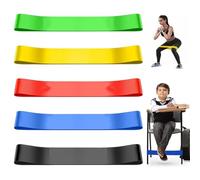 5 Piezas Cintas Extensibles para Sillas Infantiles Bandas Coloridas Antiestrés Sensoriales Flexibles para Niños de Más de 12 Años Juguetes Sensoriales para Autismo y ADHD para Escuela Auto Hogar