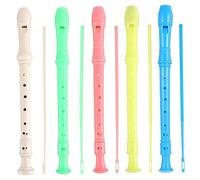 5 Piezas Clarinete Juguetes Estudiante Grabadora Juguete Musical Educativo Grabadora De Juguete Grabadora De Musica Rompecabezas Niño Abdominales Flauta