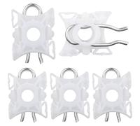 5 Piezas Clip Elevalunas, Clips Reparación Regulador Ventana, Deslizadores de Ventana Compatible con BM E32 E34 E36 E90 E92 E93 Z1 Z3 Z4 51321938884 Compatible con Volo V70 XC70 XC90