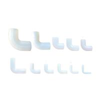 5 piezas Codo de silicona Junta de reparación flexible Tubo duro Conector suave Elástico Ángulo recto Acoplamiento de goma Tubería de riego Jardín 14 mm-18 mm(4mm elbow 5pcs)