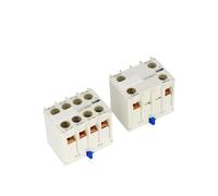 5 piezas contactor bloque auxiliar LA1KN22,2NO+2NC El contacto auxiliar LA1KN11,1NO+1NC Gangbei(LA1KN11 1NO 1NC)