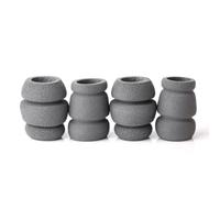 5 Piezas Cubierta de Manija Antichoque de Esponja para Mango, Gris | Funda Flexible para Handle, Tacto Cómodo y Resistente a Deformación, Uso en Shops