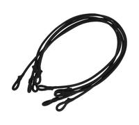5 Piezas Cuerda Elástica para Trampolín, Alta Resistencia, Negro