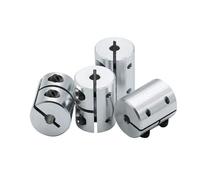 5 piezas de abrazadera de acoplador de eje rígido de tornillo de avance T8 for impresora 3D, acoplamiento de servomotor paso a paso D20L25 5x8 for Ender 3 Ender 5(D20L25-4X6.35)