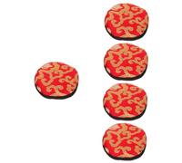 5 piezas de almohadilla para cuenco de oración, cojín para cuenco de oración, accesorios de yoga, almohadilla para cuenco con sonido hecha a mano, Panderos De Cristianos, almohada para cuenco con s
