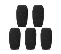 5 piezas de almohadillas para micrófono de espuma para reducir el ruido, cubierta de esponja, protección contra el viento, cubierta de micrófono, espuma