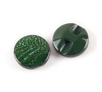 5 piezas de botones de resina redondos y rayados para abrigo accesorios de costura