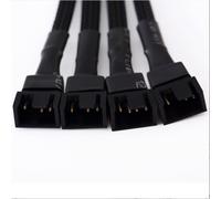 5 Piezas de Cable Adaptador de Placa Base de Computadora 4 Pines 1 Punto 4 Cable de ExtensióN de Interfaz de Ventilador 27 Cm