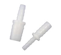 5 piezas de conector recto de plástico de 4-12 mm for bomba de aire de tanque de acuario, accesorios de riego de jardín, acoplamiento reductor de manguera(4-6mm,20pcs)