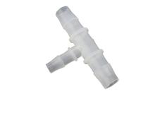 5 piezas de conectores en T reductores de PP de 12 a 14 mm a 4 a 10 mm for acuario, bomba de aire, accesorios de aireador, manguera de pagoda for riego por goteo(12-4-12)