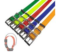 5 piezas de correa de collar para perros para Garmin T20, TT25, T5, TT10, TT15, DC50 collares - Correa de repuesto de 2,5 cm para receptores de collares de entrenamiento y GPS