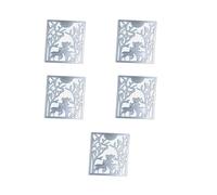 5 piezas de corte decorativo muere troquelado corte para scrapbooking acero al carbono corte para álbum de fotos decoración pastel herramienta de decoración