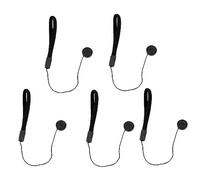 5 piezas de cuerda para cubierta de lente DSLR, correa de nailon para muñeca, correa de cuerda para cámara SLR, evita que la tapa de la lente se pierda