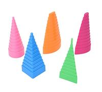 5 Piezas de Formas y Diseños de Quilling Papel de Borde Quilling Border Buddy Bobbin Tower Tool 5 Torres de Forma Kit de Herramientas de Quilling para Manualidades DIY
