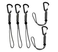 5 piezas de gancho telescópico herramienta turistas gancho al aire libre pesca llavero mosquetón para llevar de forma segura decisiones de uso de personalidad para viajes