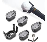 5 piezas de Golf Ball Retriever, Mini Putter Picker, Golf Ball Pick Up Tool, Pinza de pelota de golf, dispositivo de succión de plástico, picador de pelotas de golf, rescatador de pelotas de golf,