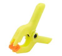 5 piezas de herramientas coloridas para carpintería, pinzas de carpintería, abrazaderas de plástico para carpintería e inmovilización, abrazadera de resorte (amarillo)