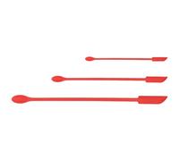 5 piezas de herramientas de agitación de silicona flexible, aptas para lavavajillas, palitos de mezcla para cocina, cosméticos, varillas de silicona